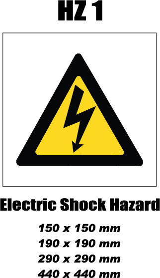 Electric Shock Hazard